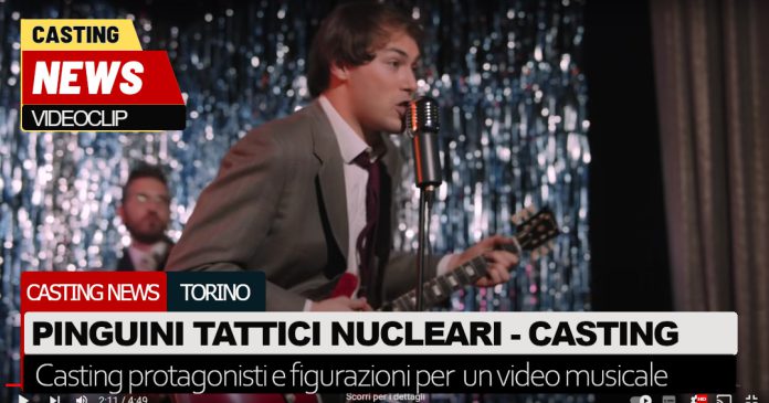 Pinguini Tattici Nucleari casting video