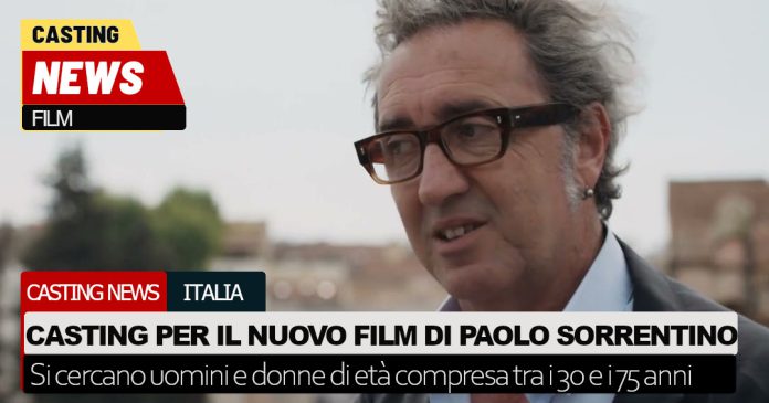 Paolo Sorrentino casting film Liguria