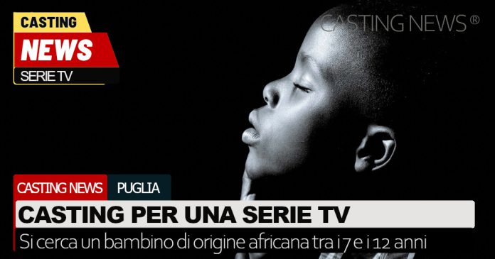 Si cerca una figurazione speciale per una serie TV