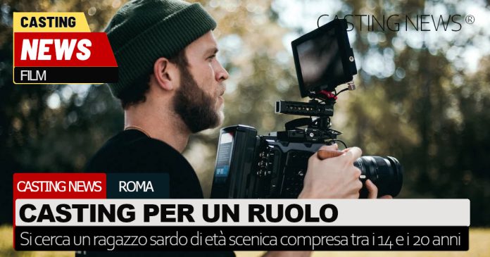 Sardegna casting ruolo film