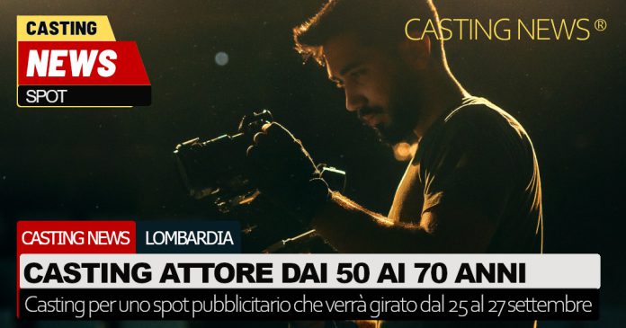 Casting attore Lombardia