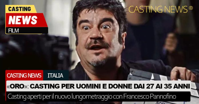 "Oro" con Francesco Pannofino