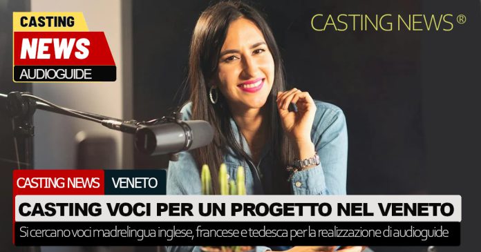 Casting voci audioguide