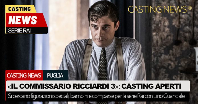 Casting per la serie Rai "Il commissario Ricciardi 3"