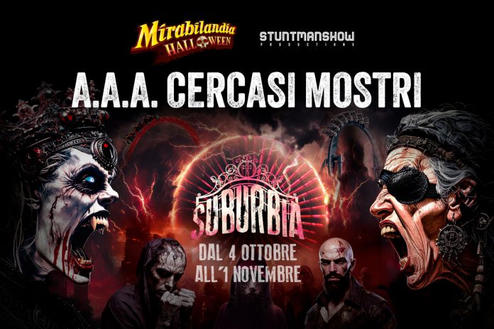 Si cercano 150 artisti professionisti del terrore per Halloween