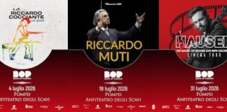 B.O.P. – BEATS OF POMPEII 2026 svela altri tre grandi protagonisti: Riccardo Cocciante, Riccardo Muti e HAUSER Beats of Pompei 2026