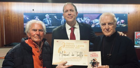 Premio Sergio Leone 2025: doppio riconoscimento a “C’era una volta a Roma”, esordio narrativo di Manuel de Teffé Premio Sergio Leone 2025