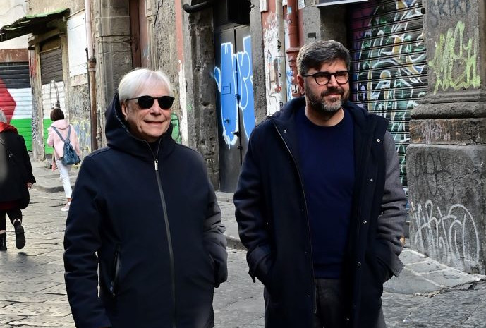 Nino D'Angelo e il figlio Toni D'Angelo Nino D'Angelo e il figlio Toni D'Angelo