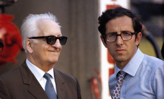 Enzo Ferrari e Mauro Forghieri Enzo Ferrari e Mauro Forghieri