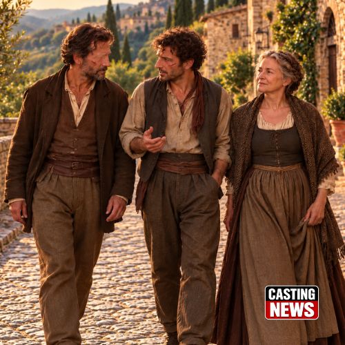 Casting per un film storico: si cercano uomini e donne dai 25 ai 70 anni